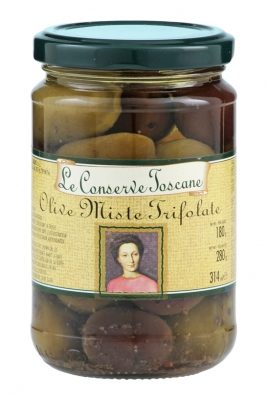 Микс гигантских оливок и маслин