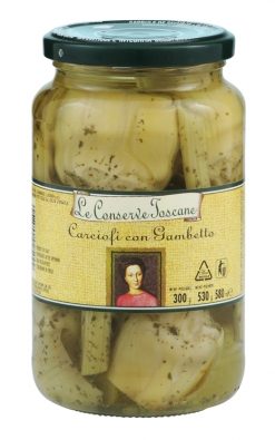 Артишоки по-римски в масле